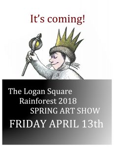 R2 Art Show sign 2018